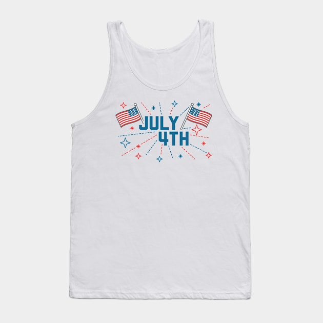 July 4th Tank Top by nikovega21